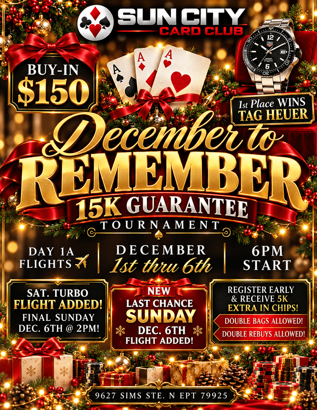Sun city 10.26 SUN CITY CARD CLUB